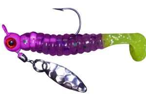 1/2 oz w/ keeper freestyle jig heads with a 3/0 bronze sickle hooks 25 – M  & C's Handcrafted Jigs & Lures