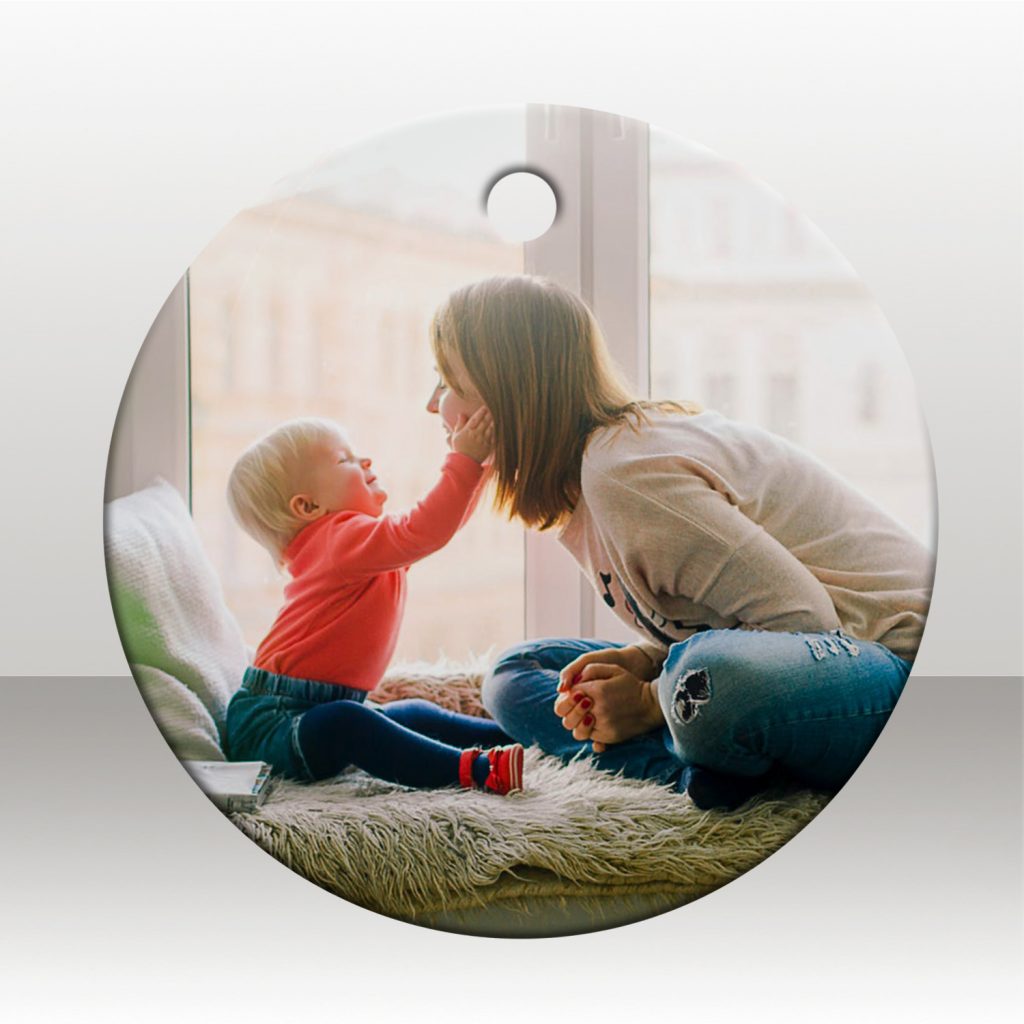 ACRYLIC CIRCLE ORNAMENT
