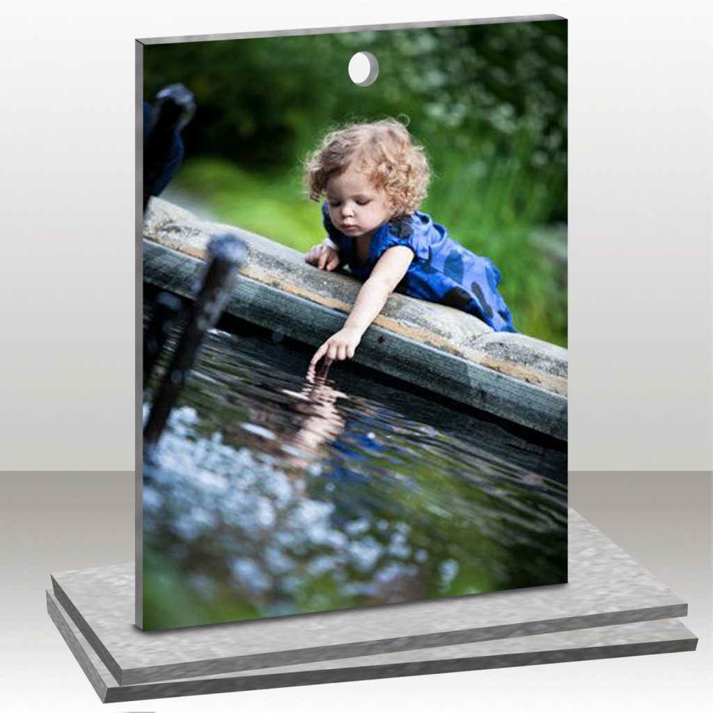 GALVANIZED RECTANGLE ORNAMENT